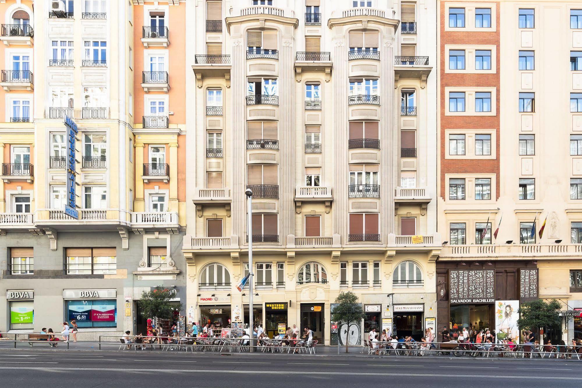 Gran Via 63 Rooms Madrid Dış mekan fotoğraf