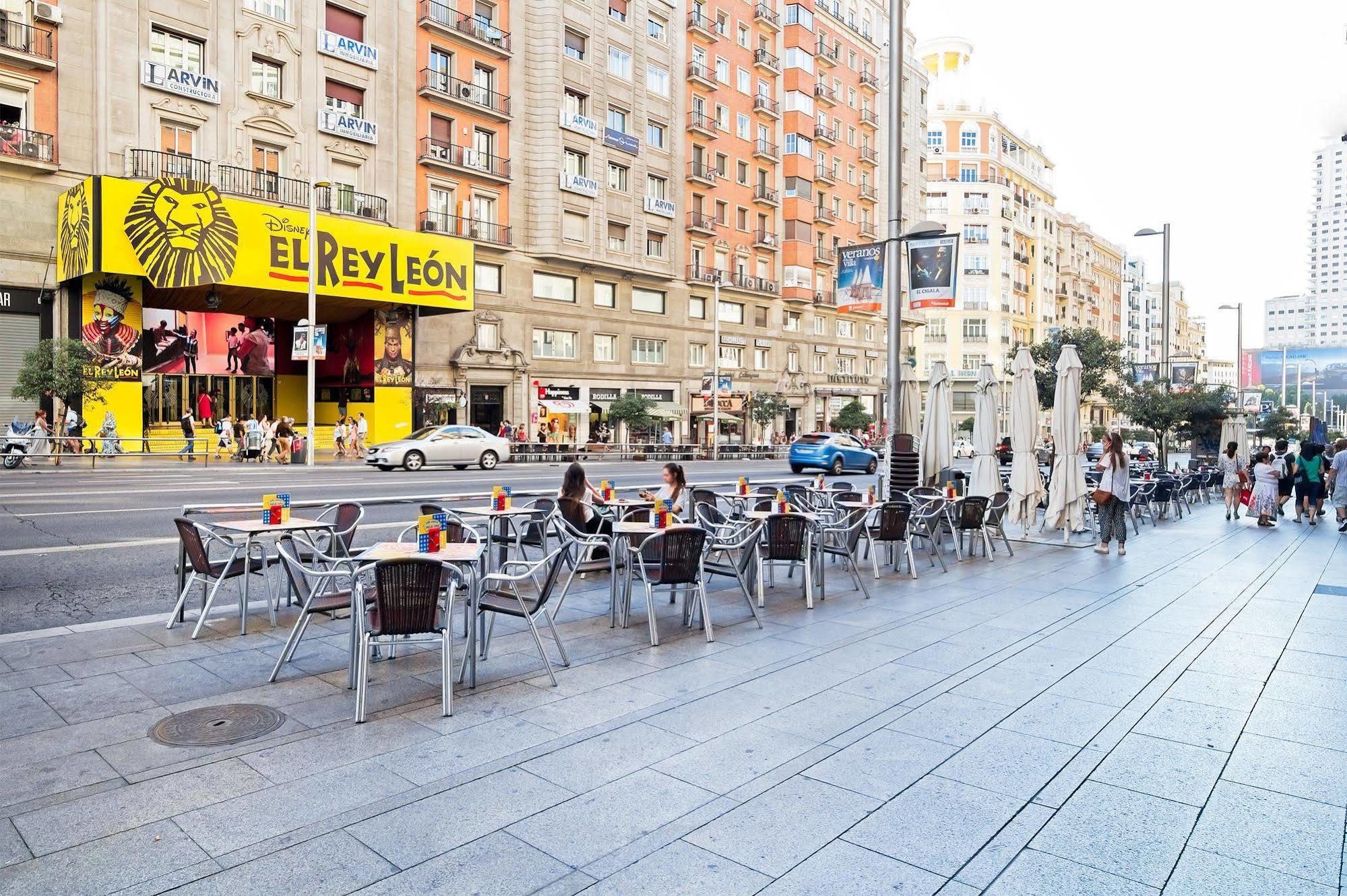 Gran Via 63 Rooms Madrid Dış mekan fotoğraf